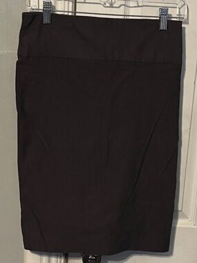 Body Central Elegant Charcoal Gray Pencil Skirt Y2K